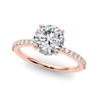 Ladies Hidden Halo Engagement Ring 51207