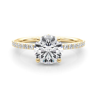 Ladies Hidden Halo Engagement Ring 51207