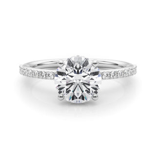 Ladies Hidden Halo Engagement Ring 51207