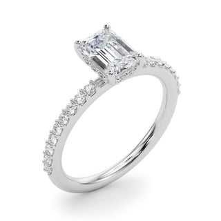 Ladies Hidden Halo Engagement Ring 51209