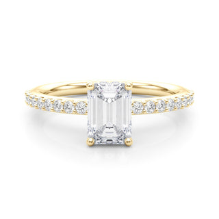 Ladies Hidden Halo Engagement Ring 51209