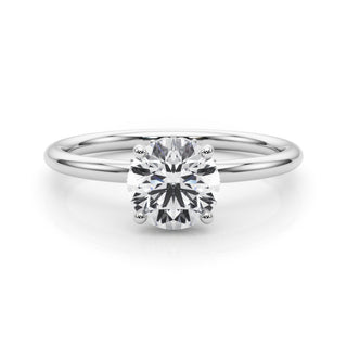 Ladies Hidden Halo Engagement Ring 51210