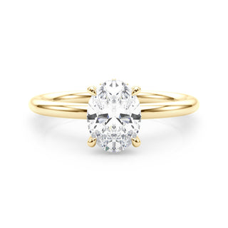 Ladies Hidden Halo Engagement Ring 51211