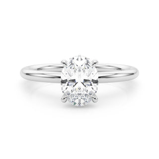 Ladies Hidden Halo Engagement Ring 51211