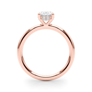 Ladies Hidden Halo Engagement Ring 51211