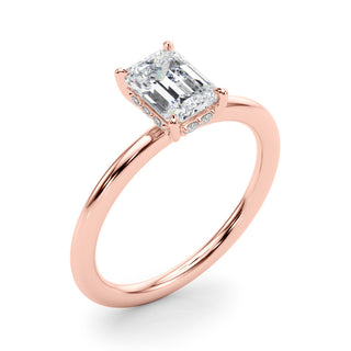 Ladies Hidden Halo Engagement Ring 51212