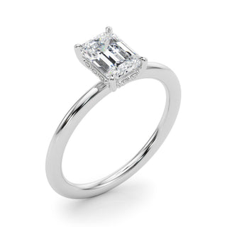 Ladies Hidden Halo Engagement Ring 51212