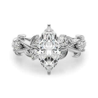 Ladies  Marquise Engagement Ring 51240