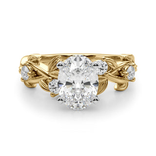 Ladies  Oval Engagement Ring 51240