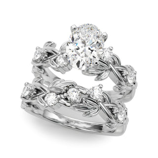 Ladies  Oval Engagement Ring 51240