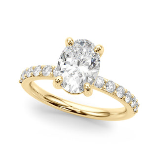 Ladies Solitaire Engagement Ring 51270