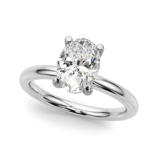 Ladies Solitaire Engagement Ring 51271 Lab Grown