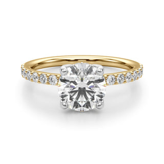 Ladies Tulip w/Hidden Halo Engagement Ring 51283