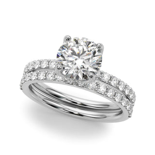 Ladies Tulip w/Hidden Halo Engagement Ring 51283