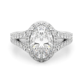 Ladies Split Shank Engagement Ring 51290