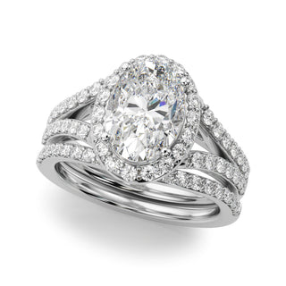 Ladies Split Shank Engagement Ring 51290