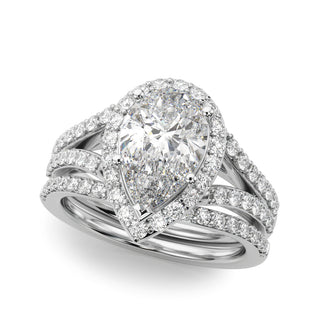 Ladies Split Shank Engagement Ring 51291