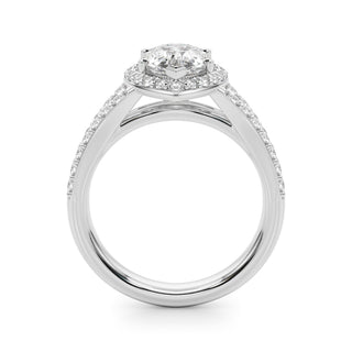 Ladies Split Shank Engagement Ring 51291