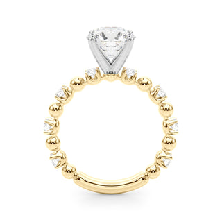 Ladies Sidestone Engagement Ring 51309