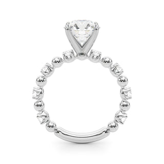 Ladies Sidestone Engagement Ring 51309