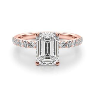 Ladies Sidestone Engagement Ring 51319