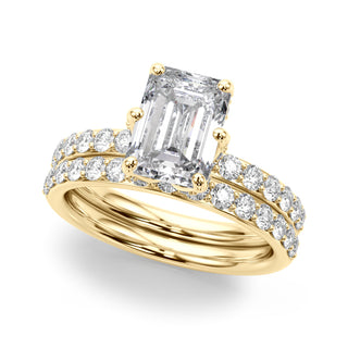 Ladies Sidestone Engagement Ring 51331