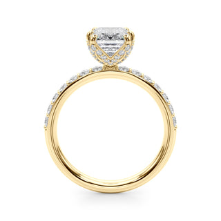 Ladies Sidestone Engagement Ring 51331