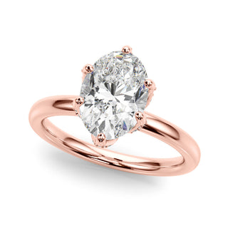 Ladies Solitaire Engagement Ring 51334 Natural Diamond