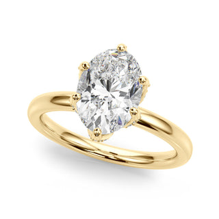 Ladies Solitaire Engagement Ring 51334 Natural Diamond