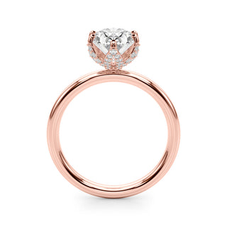 Ladies Solitaire Engagement Ring 51334 Natural Diamond