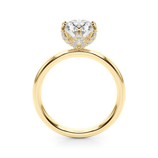 Ladies Solitaire Engagement Ring 51334 Natural Diamond
