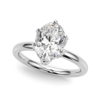 Ladies Solitaire Engagement Ring 51334 Natural Diamond