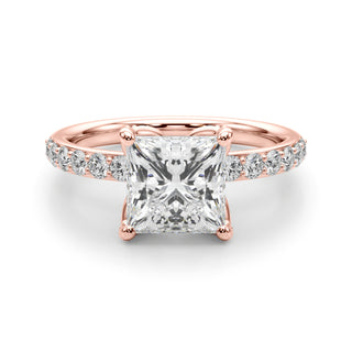 Ladies Sidestone Engagement Ring 51339