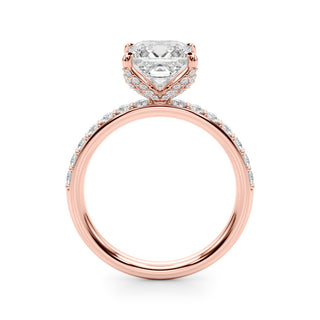 Ladies Sidestone Engagement Ring 51339