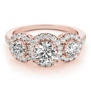 Ladies Three-Stone Engagement Ring 84449