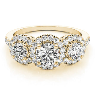 Ladies Three-Stone Engagement Ring 84449