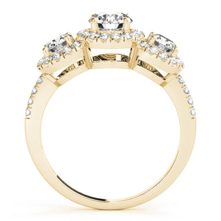 Ladies Three-Stone Engagement Ring 84449