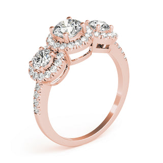 Ladies Three-Stone Engagement Ring 84449