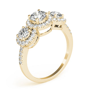 Ladies Three-Stone Engagement Ring 84449