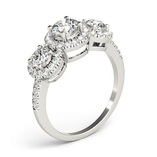 Ladies Three-Stone Engagement Ring 84449