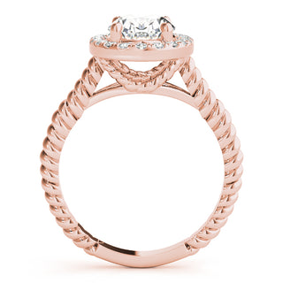 Ladies Solitaire Oval Engagement Ring 84674