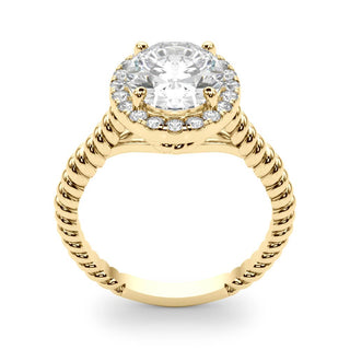 Ladies Solitaire Oval Engagement Ring 84674