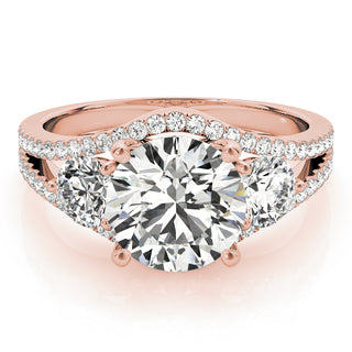 Ladies Three-Stone Engagement Ring 84806