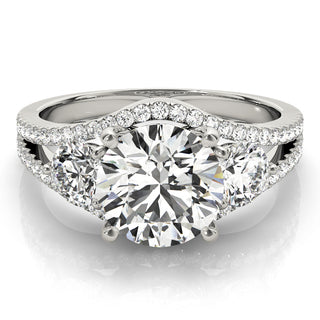 Ladies Three-Stone Engagement Ring 84806