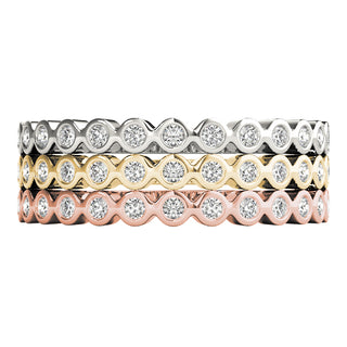 Ladies Stackable Wedding Band 84976