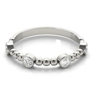 Ladies Stackable Wedding Band 85036