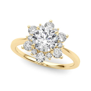 Ladies Halo Engagement Ring 85265