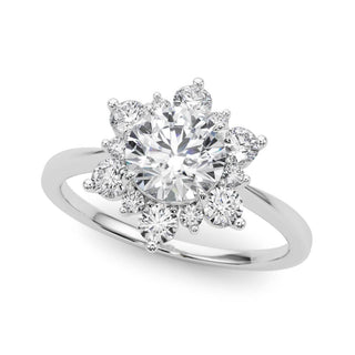 Ladies Halo Engagement Ring 85265