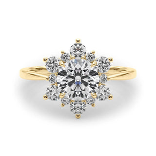 Ladies Halo Engagement Ring 85265