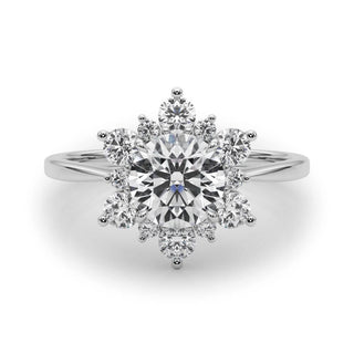 Ladies Halo Engagement Ring 85265